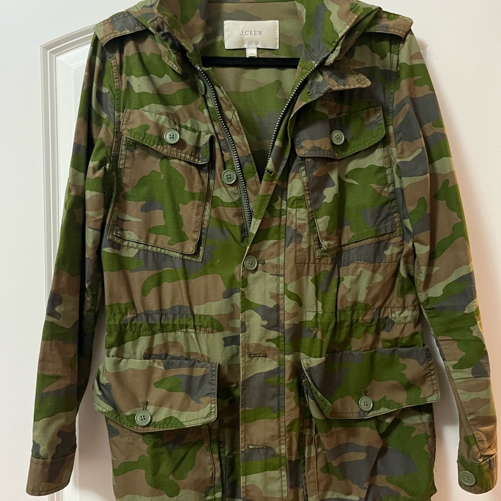 J.Crew Camouflage Jacket